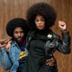 (l) John David Washington and Laura Harrier